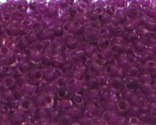 (image for) 11/0 Violet Inside-Color Glass Seed Beads, 1oz. bag