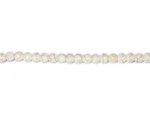 6mm White Dyed Turquoise Faceted Bead, 15" string 6mm White Dyed Turquoise Faceted Bead, 15" string