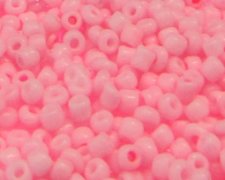 (image for) 11/0 Baby Pink Opaque Glass Seed Beads, 1oz. bag