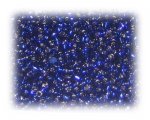 11/0 Navy Blue Silver-Lined Glass Seed Beads, 1 oz. bag 11/0 Navy Blue Silver-Lined Glass Seed Beads, 1 oz. bag