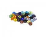 Approx. 1.5oz. 6mm Faceted Rondelle Beads, random sizes and colo Approx. 1.5oz. 6mm Faceted Rondelle Beads, random sizes and colo