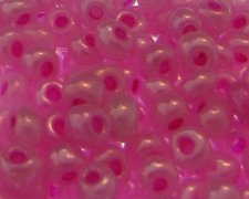 (image for) 6/0 Pink Ceylon Glass Seed Bead, 1oz. Bag