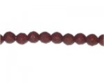 10mm Deep Red Faceted Round Glass Bead, 13" string 10mm Deep Red Faceted Round Glass Bead, 13" string