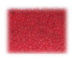 11/0 Red Frosted Glass Seed Beads, 1 oz. bag 11/0 Red Frosted Glass Seed Beads, 1 oz. bag