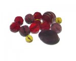Approx. 1.5 - 2oz. Fire Engine Glass Bead Mix Approx. 1.5 - 2oz. Fire Engine Glass Bead Mix
