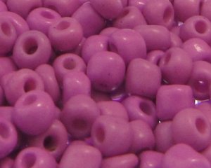 (image for) 6/0 Violet Opaque Glass Seed Beads, 1oz. bag