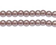 (image for) 10mm Mink Glass Pearl Bead, approx. 22 beads