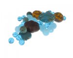 Approx. 1.5 - 2oz. River Bed Glass Bead Mix Approx. 1.5 - 2oz. River Bed Glass Bead Mix