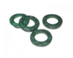 20mm Dark Green Dyed Coconut Circle, 15 circles 20mm Dark Green Dyed Coconut Circle, 15 circles