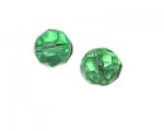 16 - 18mm Green Hues Faceted Glass Bead, 4 beads 16 - 18mm Green Hues Faceted Glass Bead, 4 beads