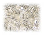 7 x 2mm Silver Bugle Bead, 1 oz. bag 7 x 2mm Silver Bugle Bead, 1 oz. bag