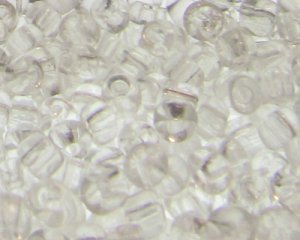 (image for) 6/0 Crystal Transparent Glass Seed Bead, 1oz. Bag