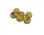 12 x 16mm Bronze Faceted Rondelle Glass Bead, 6 beads 12 x 16mm Bronze Faceted Rondelle Glass Bead, 6 beads