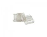 28mm Crystal Foil Lampwork Square Glass Bead, 3 beads 28mm Crystal Foil Lampwork Square Glass Bead, 3 beads