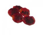 20mm Red Handmade Lampwork Glass Bead, 5 beads 20mm Red Handmade Lampwork Glass Bead, 5 beads