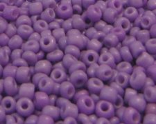 (image for) 11/0 Lilac Opaque Glass Seed Beads, 1oz. bag