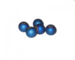 12mm Blue Druzy-Style Electroplated Glass Bead, approx. 16 beads 12mm Blue Druzy-Style Electroplated Glass Bead, approx. 16 beads