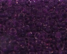 (image for) 11/0 Purple Transparent Glass Seed Bead, 1oz. Bag
