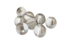 (image for) 14mm Silver Galaxy Glass Bead, 8 beads, large hole