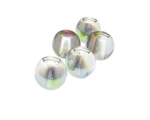 (image for) 16mm Moonlit Galaxy Glass Bead, 5 beads, large hole