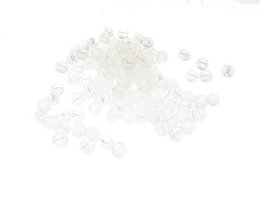 (image for) Approx. 1oz. x 4mm Milky White Glass Beads