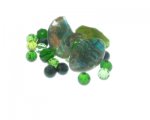 Approx. 1.5 - 2oz. Gorgeous Green Glass Bead Mix Approx. 1.5 - 2oz. Gorgeous Green Glass Bead Mix