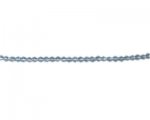 3mm Midnight Blue Bi-cone Glass Bead, 2 x 12" strings 3mm Midnight Blue Bi-cone Glass Bead, 2 x 12" strings