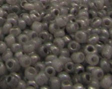 (image for) 11/0 Deep Silver Ceylon Glass Seed Beads, 1oz. bag