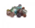 Approx. 1.5 - 2oz. Striped Bead Mix Approx. 1.5 - 2oz. Striped Bead Mix
