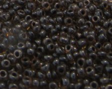 (image for) 11/0 Brown Transparent Glass Seed Bead, 1oz. Bag