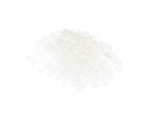 (image for) Approx. 1oz. x 4x3mm White Glass Disc Beads