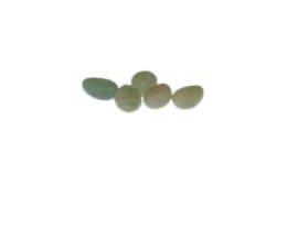 (image for) 12 x 8mm Amazonite Gemstone Drop Bead, 5 beads