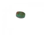 16 x 18mm Green Matte Lampwork Glass Bead, larger hole 16 x 18mm Green Matte Lampwork Glass Bead, larger hole