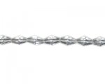 14 x 8mm Crystal Faceted Glass Bi-cone Bead, 12" string 14 x 8mm Crystal Faceted Glass Bi-cone Bead, 12" string