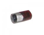 30 x 14mm Red/Silver/Black Inside-Foil Column Lampwork Bead 30 x 14mm Red/Silver/Black Inside-Foil Column Lampwork Bead