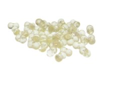 (image for) Approx. 1.5oz. x 8-12mm Champagne Peanut Glass Bead
