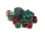 Approx. 1.5 - 2oz. Christmas Bead Mix Approx. 1.5 - 2oz. Christmas Bead Mix