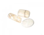 Approx. 1oz. 12 - 20mm White Dyed Turquoise Beads. No Returns! Approx. 1oz. 12 - 20mm White Dyed Turquoise Beads. No Returns!
