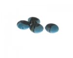 16mm Turquoise Pattern Lampwork Glass Bead, 4 beads 16mm Turquoise Pattern Lampwork Glass Bead, 4 beads