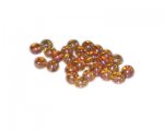 6mm Glowing Planet Galaxy Glass Bead, approx. 50 beads
