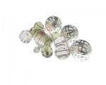 Approx. 1.5 - 2oz. Silvery Pink Glass Bead Mix Approx. 1.5 - 2oz. Silvery Pink Glass Bead Mix