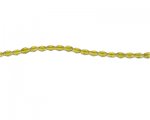 6 x 4mm Deep Gold Faceted Rice Glass Bead, 13" string 6 x 4mm Deep Gold Faceted Rice Glass Bead, 13" string