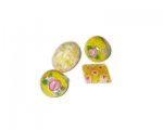 Yellow Mix Handmade Lampwork Bead Mix, 4-5 beads Yellow Mix Handmade Lampwork Bead Mix, 4-5 beads