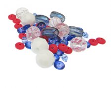 (image for) Approx. 1oz. USA Designer Glass Bead Mix