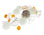 Approx. 1.5-2oz. Orange You Lucky Glass Bead Mix Approx. 1.5-2oz. Orange You Lucky Glass Bead Mix