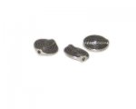 16mm Silver Spiral Metal Spacer Bead, 3 beads