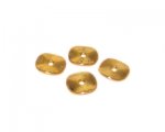 10mm Gold Metal Spacer Bead, 10 beads 10mm Gold Metal Spacer Bead, 10 beads