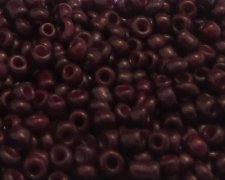 (image for) 11/0 Fire Red Transparent Glass Seed Beads, 1oz. bag