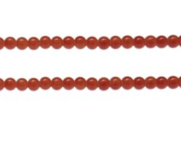 (image for) 8mm Cinnamon Jade-Style Glass Bead, approx. 54 beads