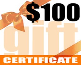 (image for) $100 Gift Certificate